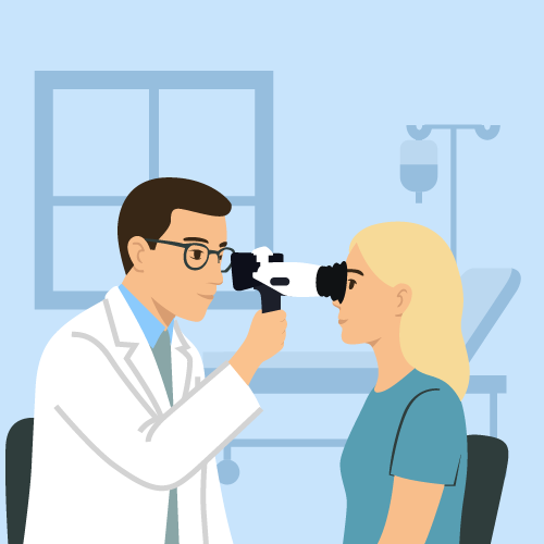 Fundus screening at primary care for doctors, opticiens, pharmacies
